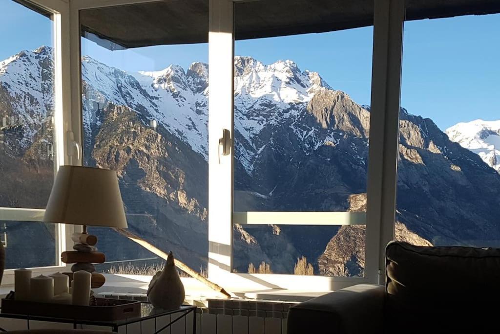 Las Mejores Vistas Del Valle. Apartmento 65M.Wifi Cerler Ngoại thất bức ảnh